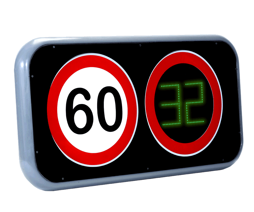 tableta indicadora de velocidad