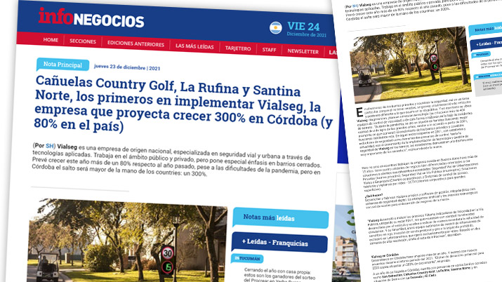 Nota realizada por Infonegocios