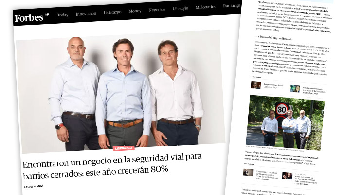 Nota realizada por Forbes Argentina